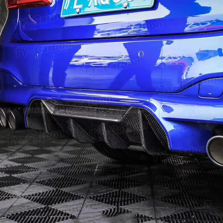 For BMW F90 M5 Competition 2017-2023 Real Carbon Fiber Rear