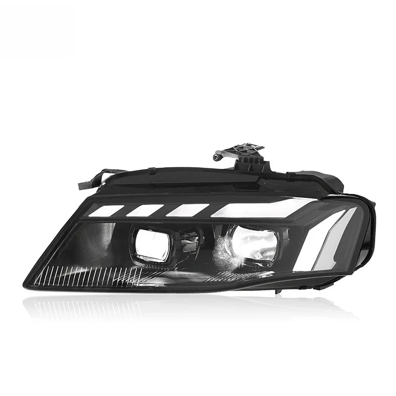 Audi A4 Headlight Assemblies 2009-2012 Daytime Running Glowing