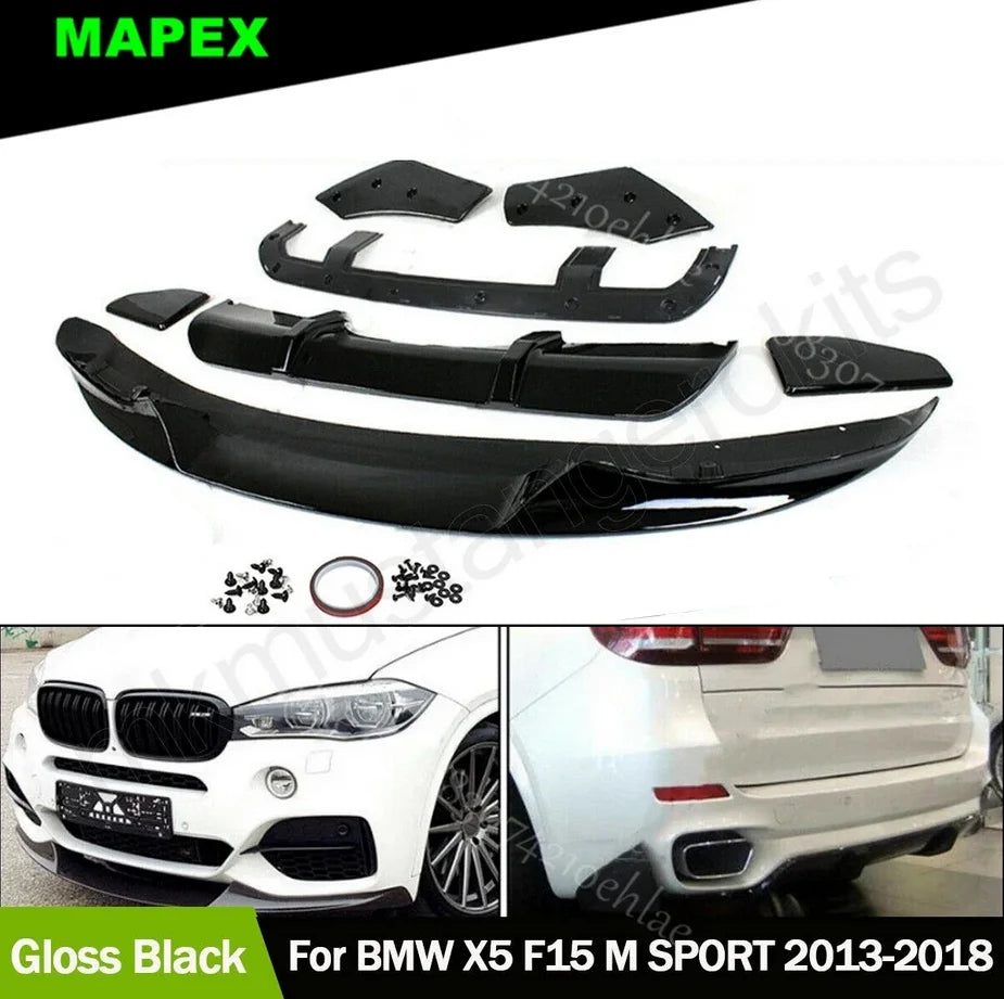 For BMW X5 F15 M Sport Aero Body Kit Protector Mp Gloss Blk