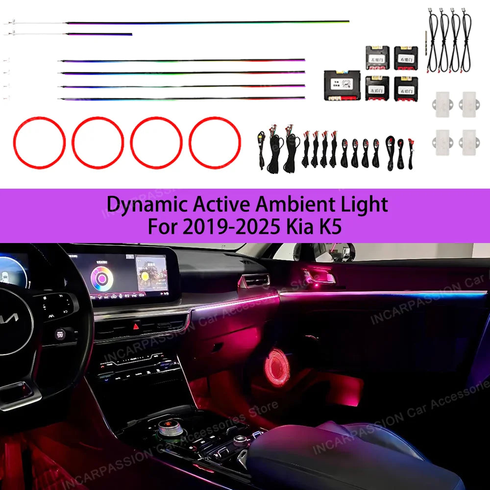 For Kia 5 2019-2025 Atmosphere Environtal Dynamic Active Ambient