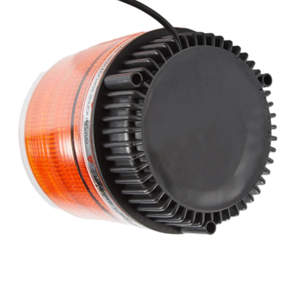 For Vehicles Equipped Magnetic Warning Amber Suitable A 12 V Dc