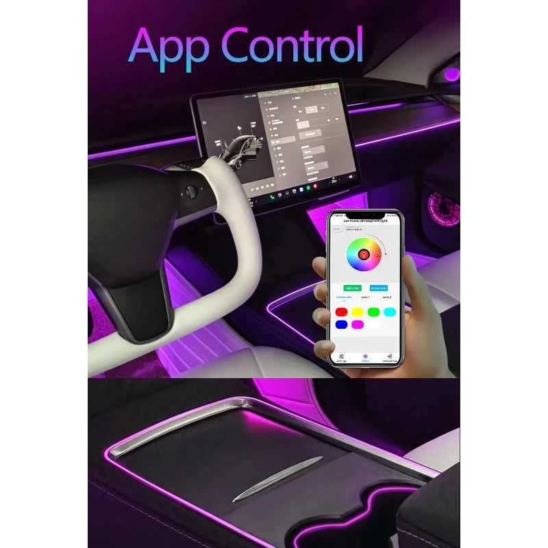Ambient Lighting Fit Y In Multicolor Symphony 64color Music