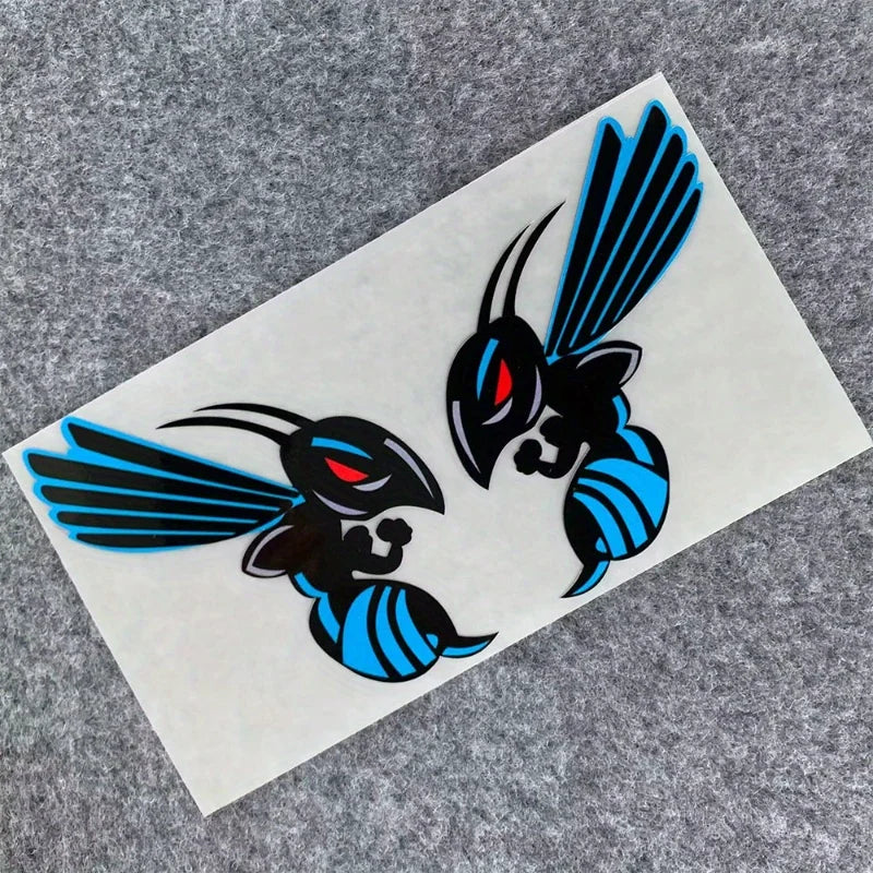 Reflective Vinyl Bumblebee Decal Creative Design Cars