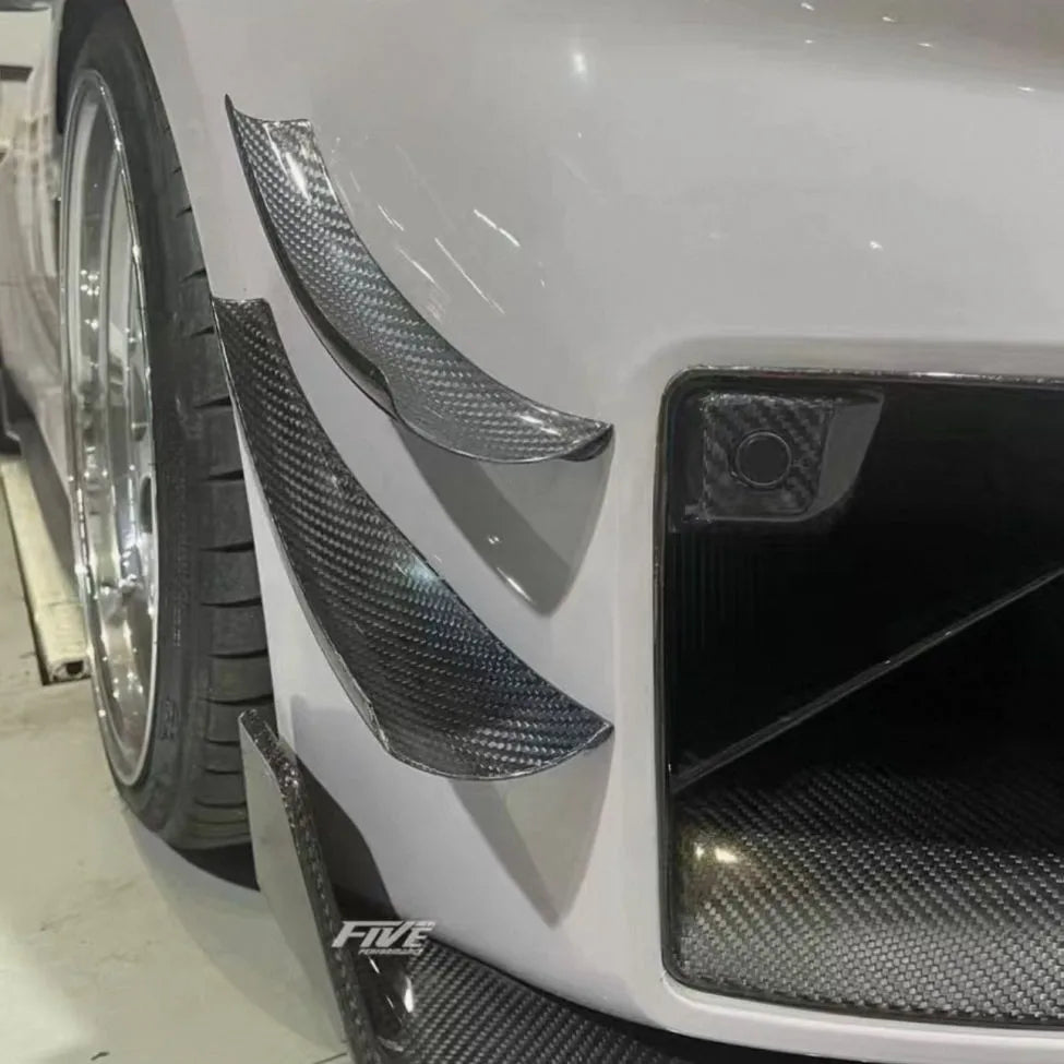 For BMW G87 M2 Coupe 2023+ Dry Carbon Fiber Tk Front Vent Side