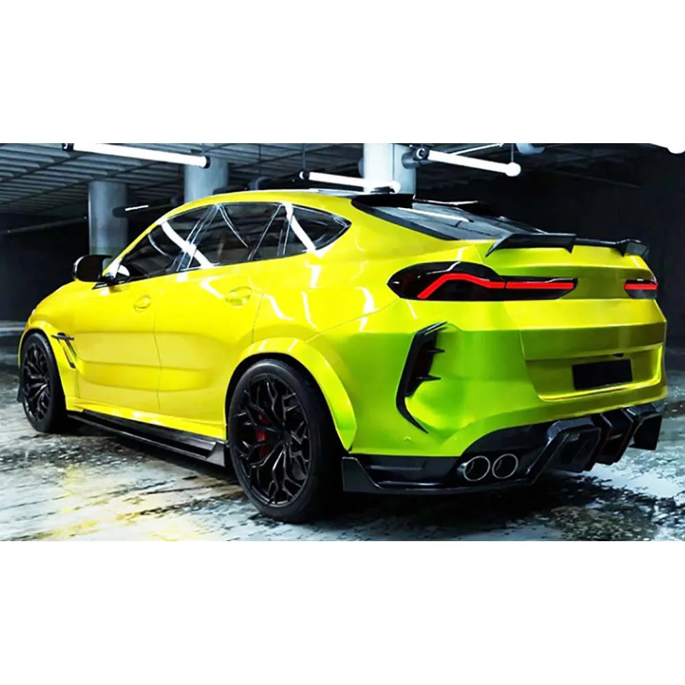 For BMW X6M F96 2023-2026 Frp Jxwancf Dry Carbon Fiber Rear