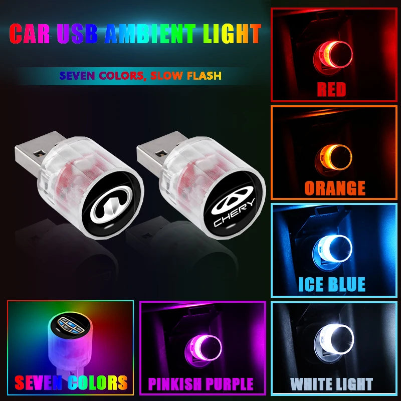 MINI USB Ambient Colorful Flash Portable Atmosphere Party
