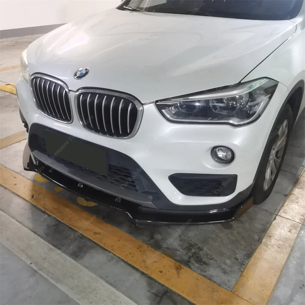 For BMW X1 F48 Front Bumper Lip Spoiler Splitter Diffuser X1 20I