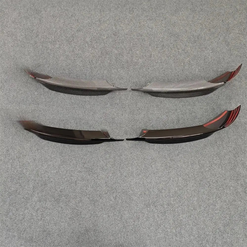 For BMW 3 Serie E90 E91 ABS Front Bumper Lip Splitter Diffuser
