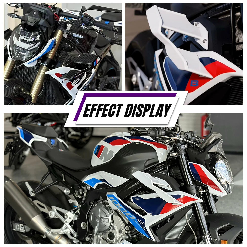 For BMW S1000R M1000R S1000 R Carbon Paint Fairing Fixed Wings