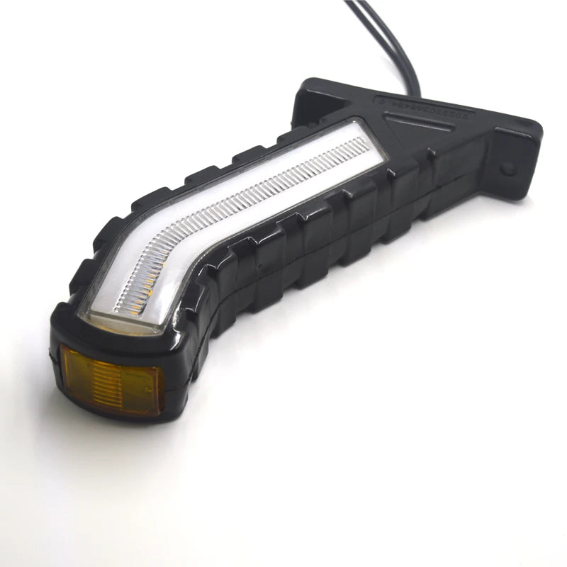 For Traile 2PCS Waterproof Trailer Outline Marker Truck Side