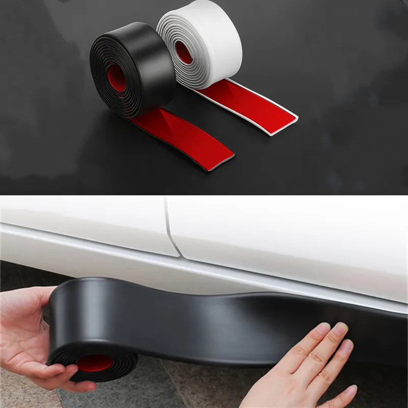 Door Protector Body Black White Side Skirt anti-scratch
