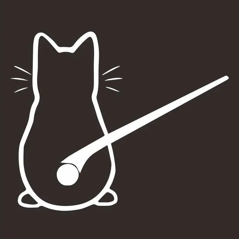 Kitty Cat Stickers Personalized Ecorative Windshield Wiper Cute