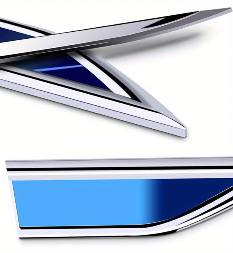 2PCS Set Body Protective Sticker Fender Side Blade Stainless