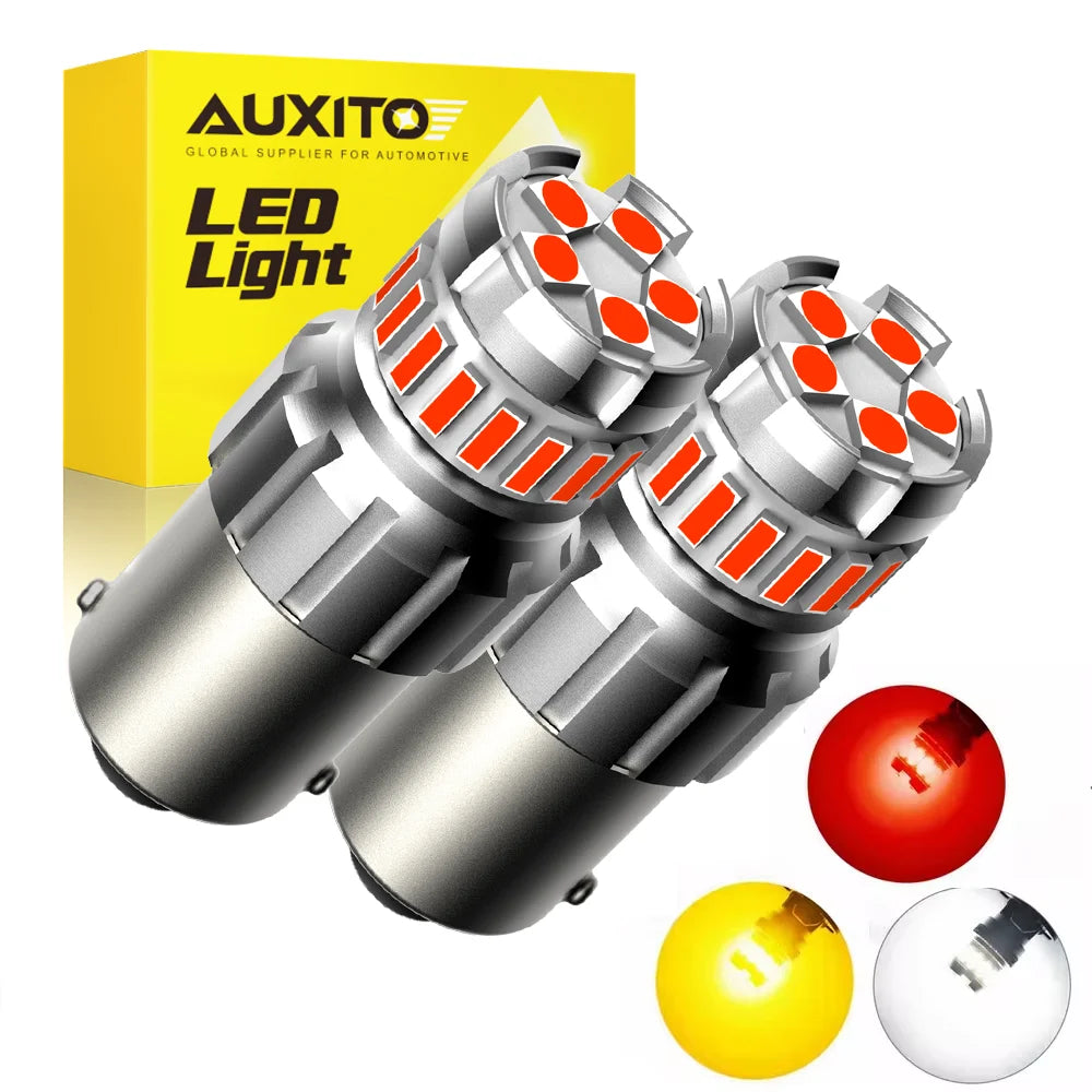 Auxito 2X P21W ba15s 1156 7506 bay15d 1157 P21