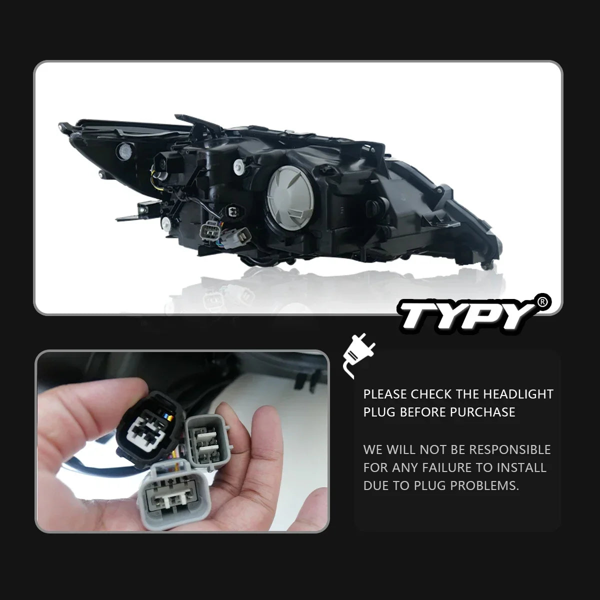 For Lexus Es ES200 ES260 2015-2017 Headlight Upgrade Modified