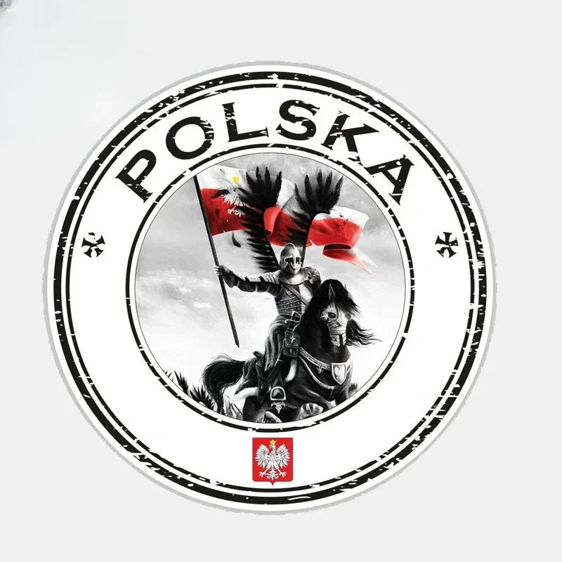 For Golf 5 Kia Ceed SEAT Fashion Sticker Poland Polska Husarz