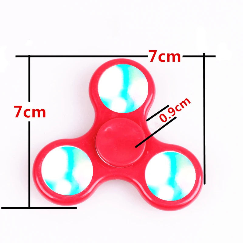 For Children ABS Luminous Fidget Spinner Hand Spinners Glow In