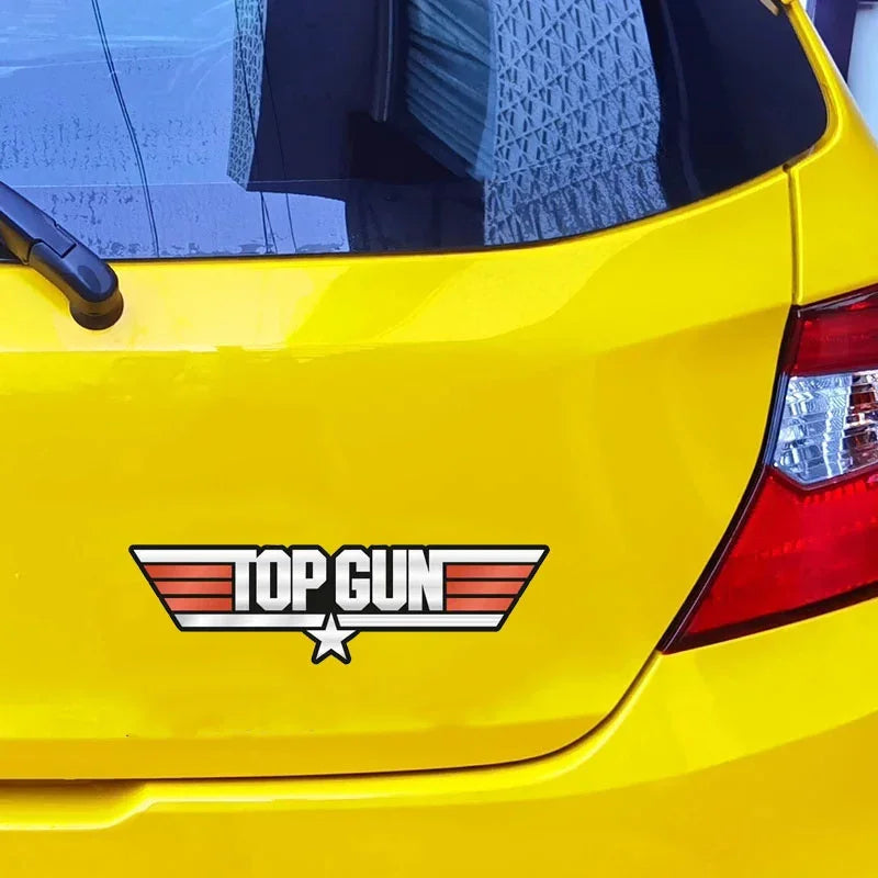 For Motorcycle Body Window Pvc Personalized Gun Logo Vinyl