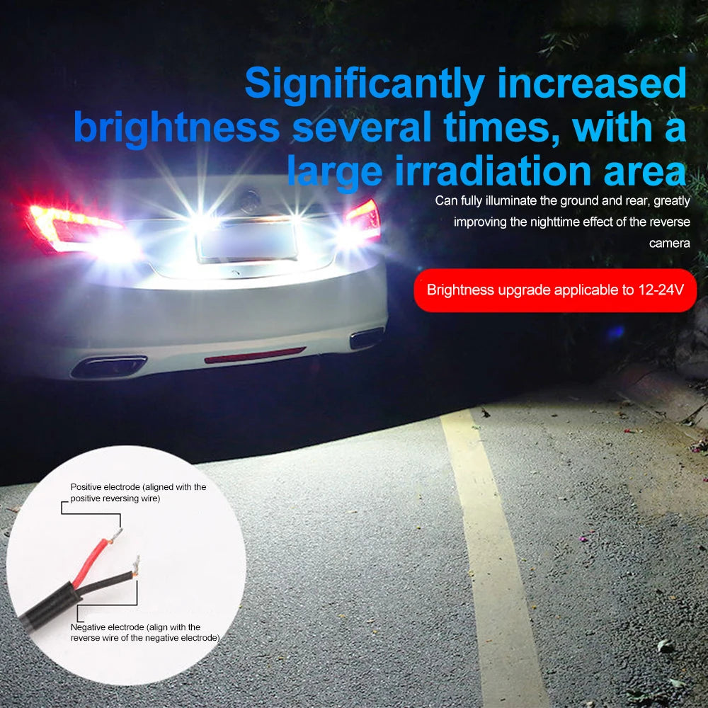Reverse Brightness Reversing Flashing Warning Parking Tail Bulb