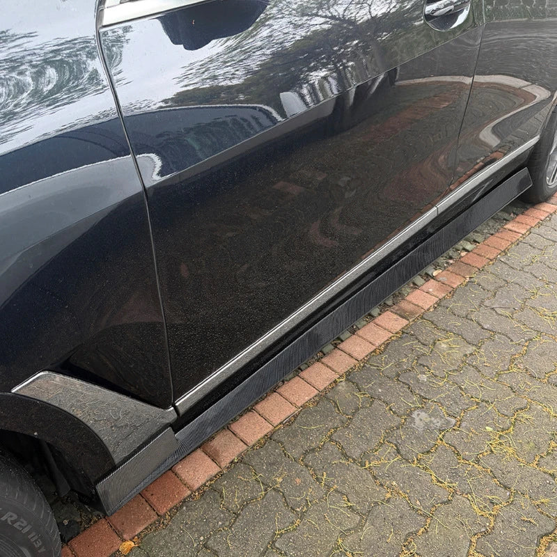 For BMW X7 G07 M Sport 2019 Full Wrap Side Skirt Spoiler Body
