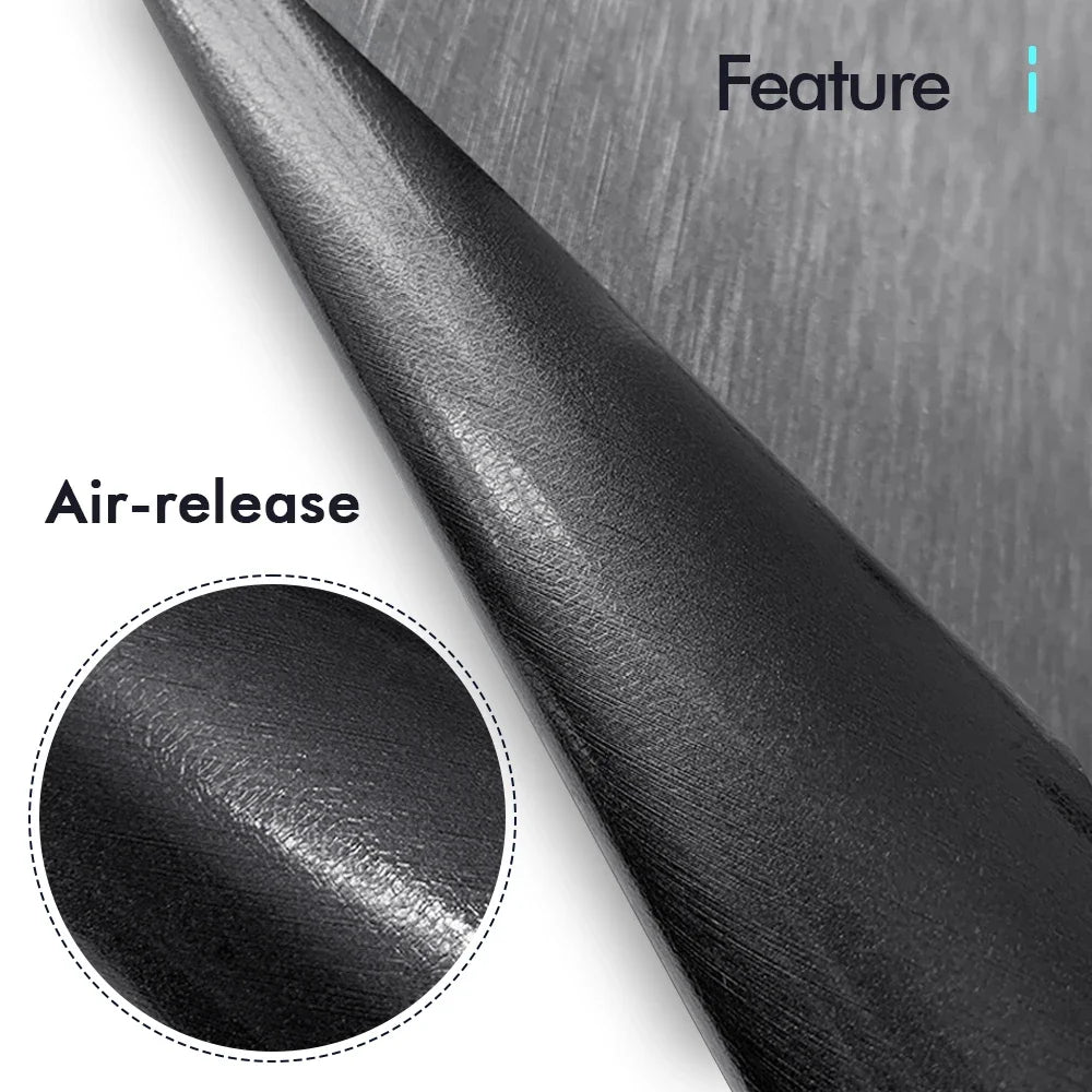 For Motorbike Auto Accessories Matt Brushed Aluminum Vinyl Wrap