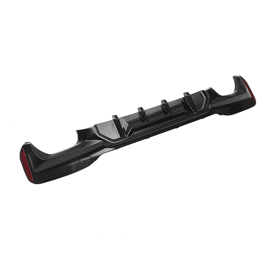 For BMW 5 Series M5 F90 G30 G38 Bright Black Diffuser Back Lip