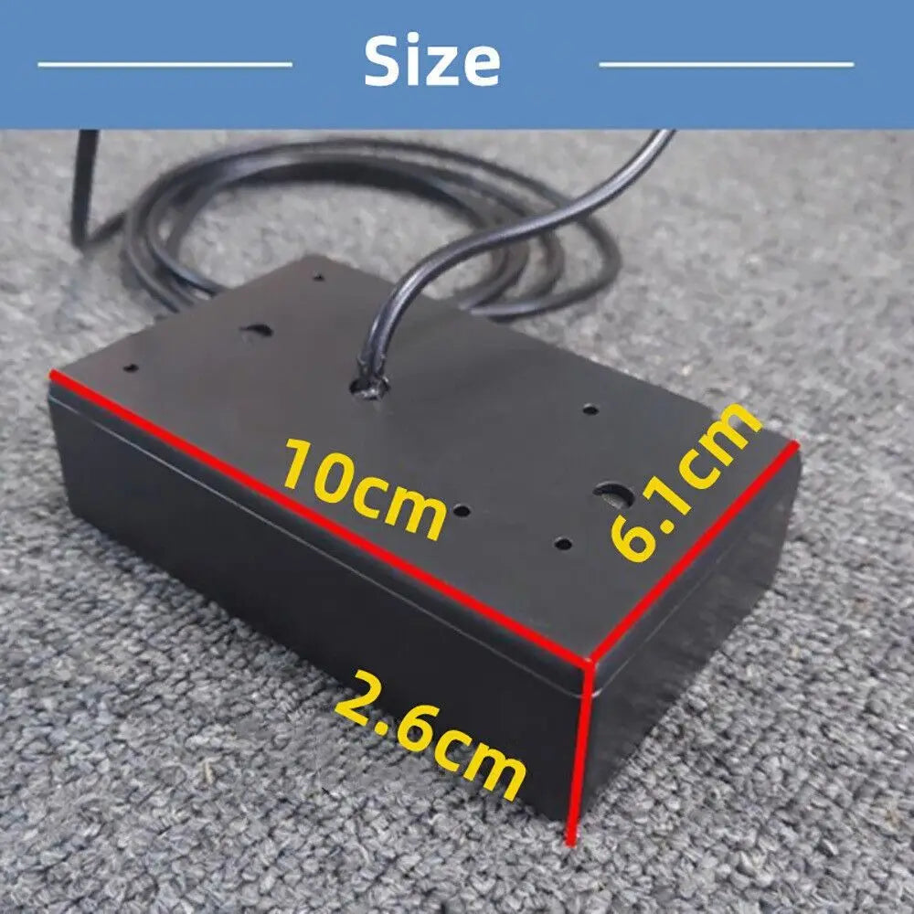 For Pickup 12V F1 Rear Brake Tail Bracket Strobe Flashing Stop