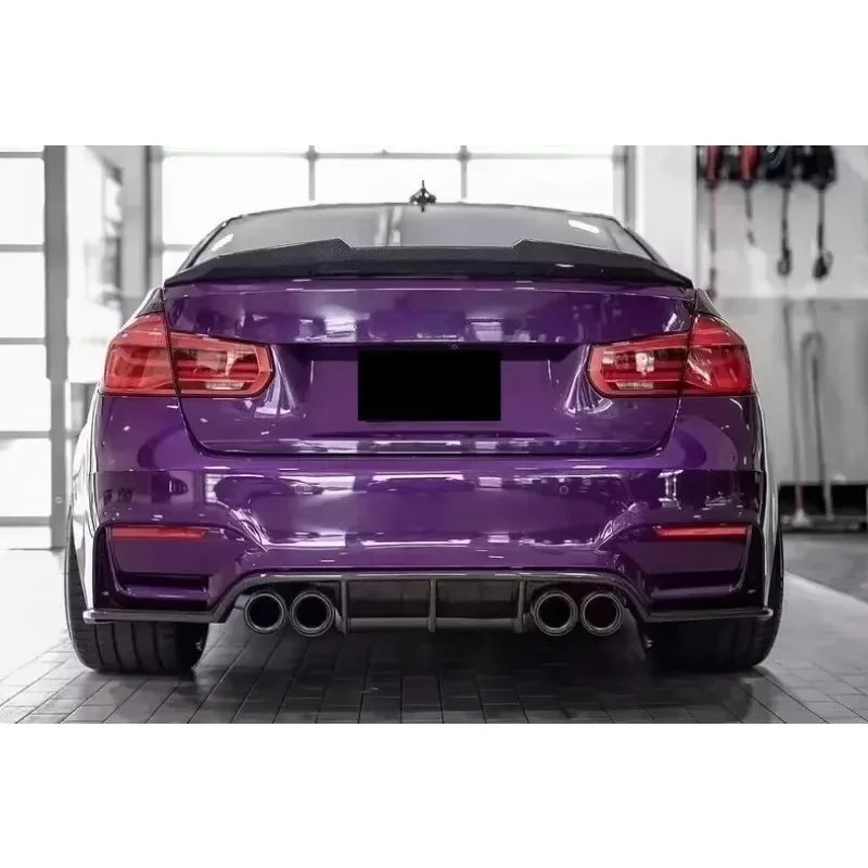 For BMW F80 F82 M3 M4 3D Sty Real Carbon Fiber 14-18 Front Rear
