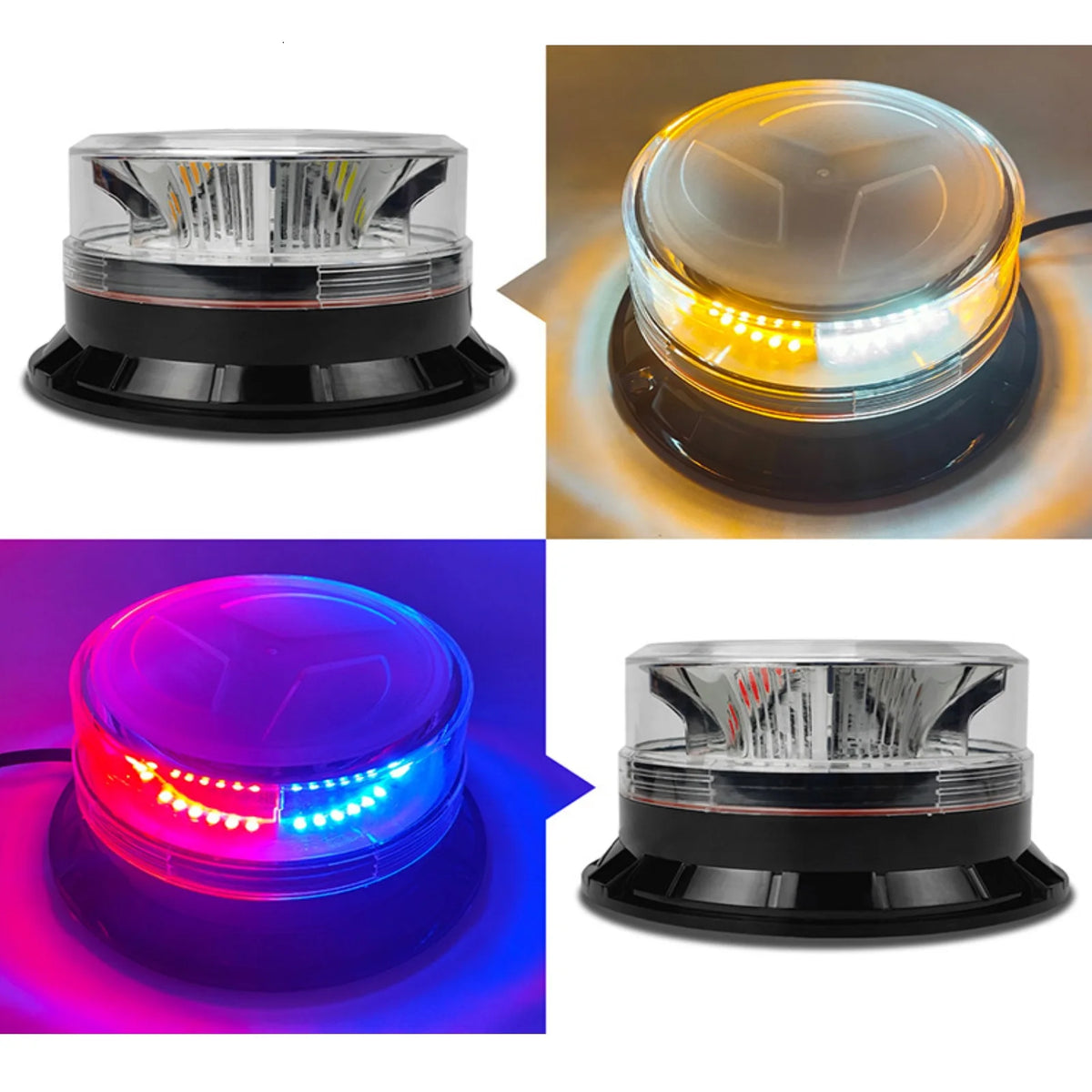 Flashing Warning Magnetic Installation Waterproof Emergency