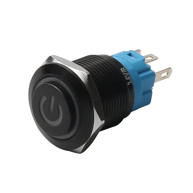 12 22MM Push Button Switch Raised Head Fixed Latching