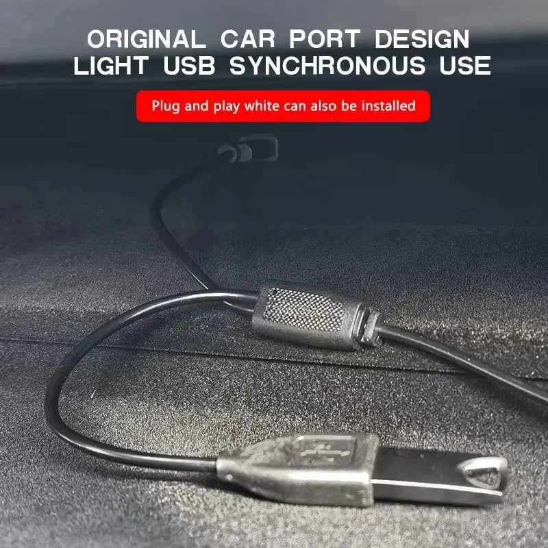 For Tesla Model 3 Y Instrument Panel Ambient Wireless Charging