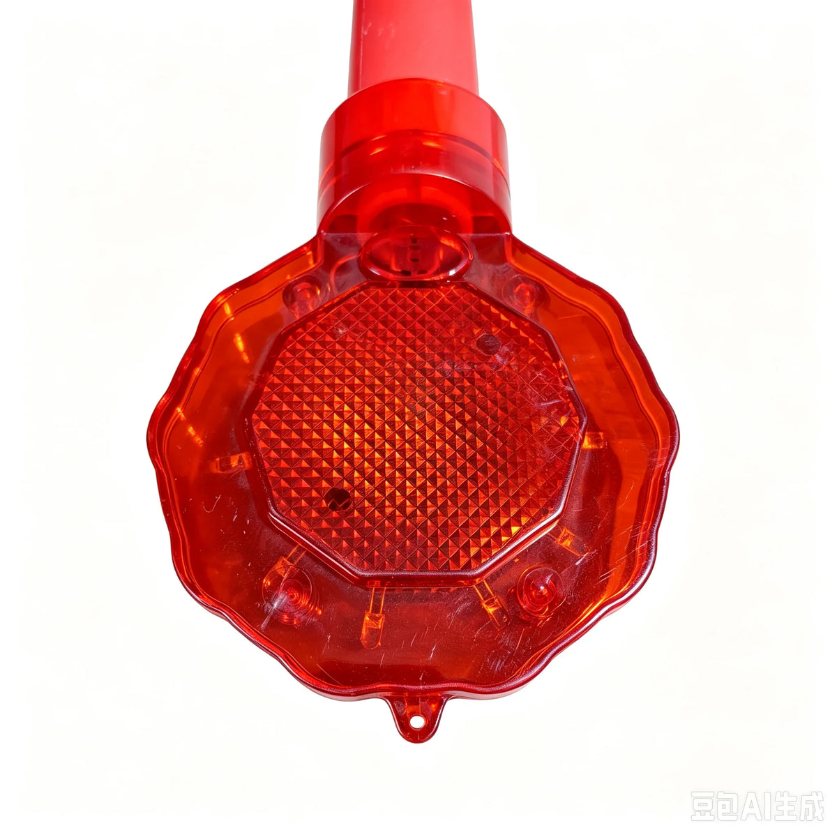 Red Handheld Strobe Warning Flashing Construction Safety Road