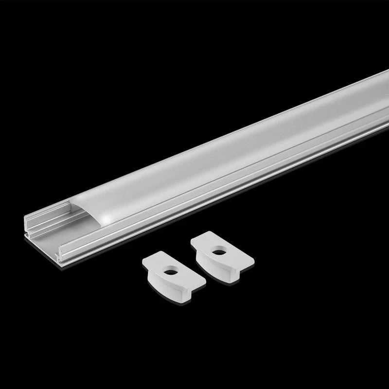 For LED Strip U Style Aluminum 50CM Aluminium Channel Profile