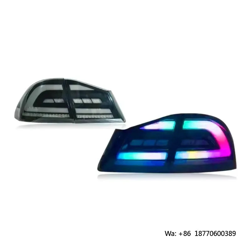 For Honda Civic FD1 FD2 2006-2012 RGB Color Taillights 8TH Gen