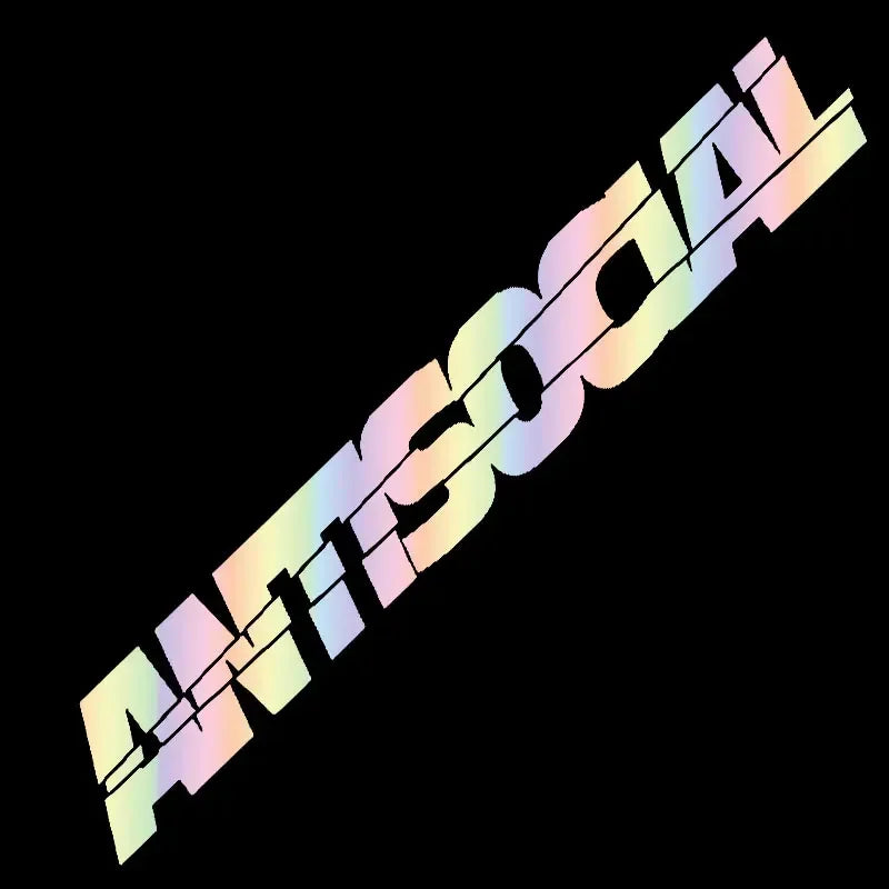 Sticker Revenge Nightrnner Antisocial Misunderstood Exterior