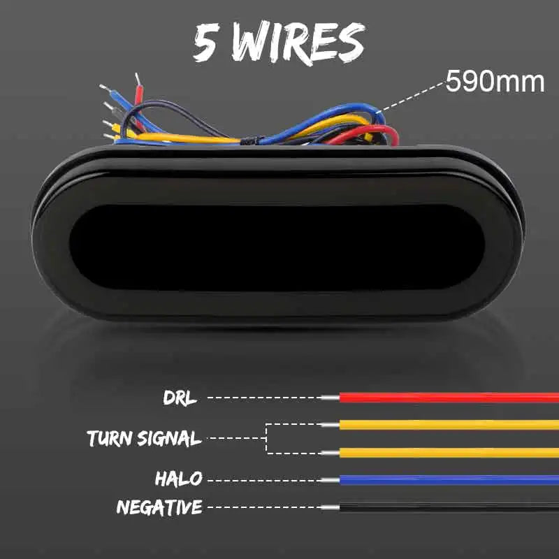 For Trailer 12V 24V Truck Tail Rear Turn Signal Brake Stop