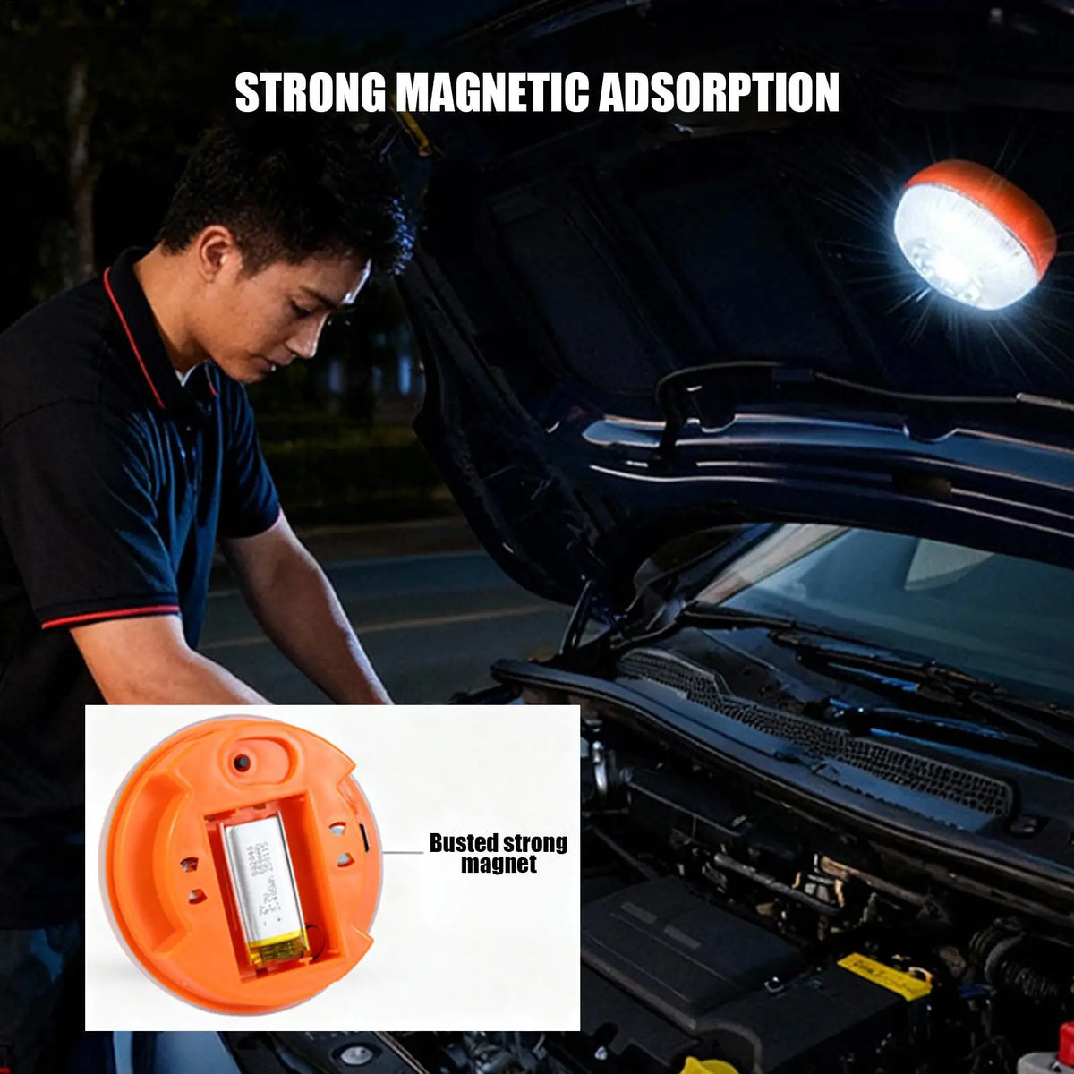 V16 Strobe Emergency Rotating Traffice Indication Flash Beacon