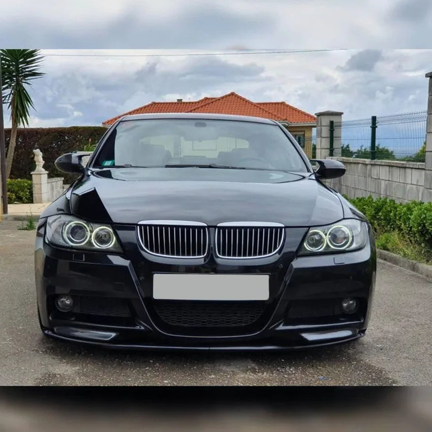 For BMW 3 Series E90 E91 Front Bumper Lip Spoiler Diffuser