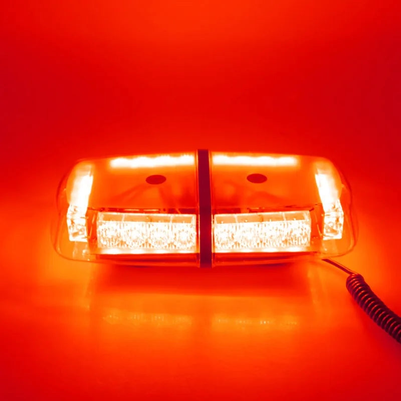 24LED Stroboscopic Warning Strong Magnetic Ceiling Mount Lumen