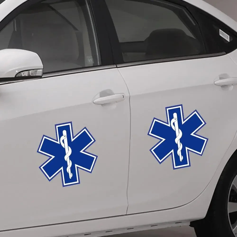 Stickers Amusing Star Life Sticker Reflective Tail Decal Creative