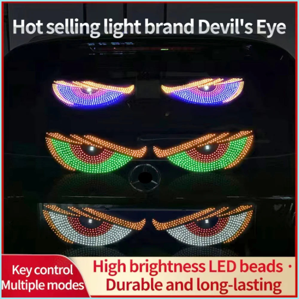Blinks Truck Dynamic Eye Flexible Display Rear Window Advertising
