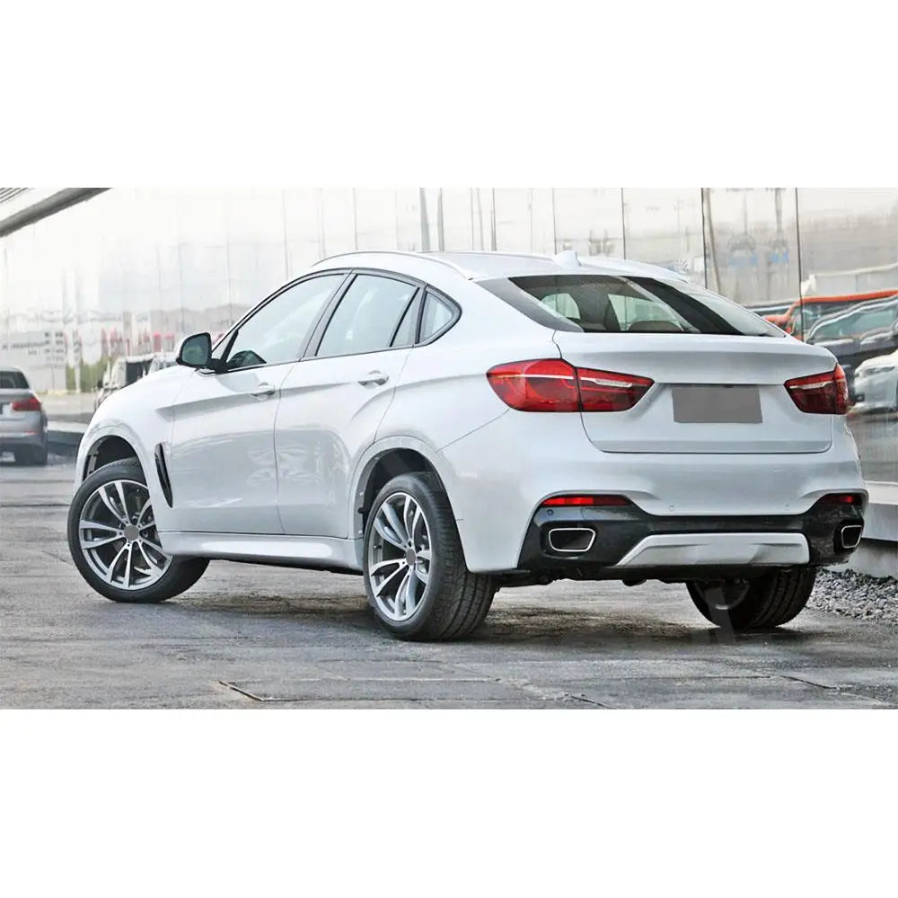 For BMW X6 F16 2015-2018 Flare Arches Wheel Eyelid Pp Matte