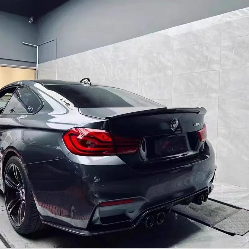 For BMW F82 M4 Coupe 2014-2020 M4 Rear Trunk Boot Lid Lip