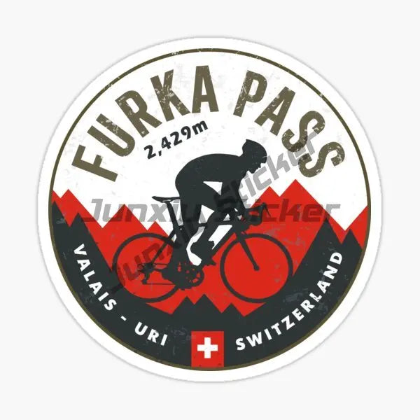 Furka Pass Switzerland Motorcycle Trunk Helmet Luggage
