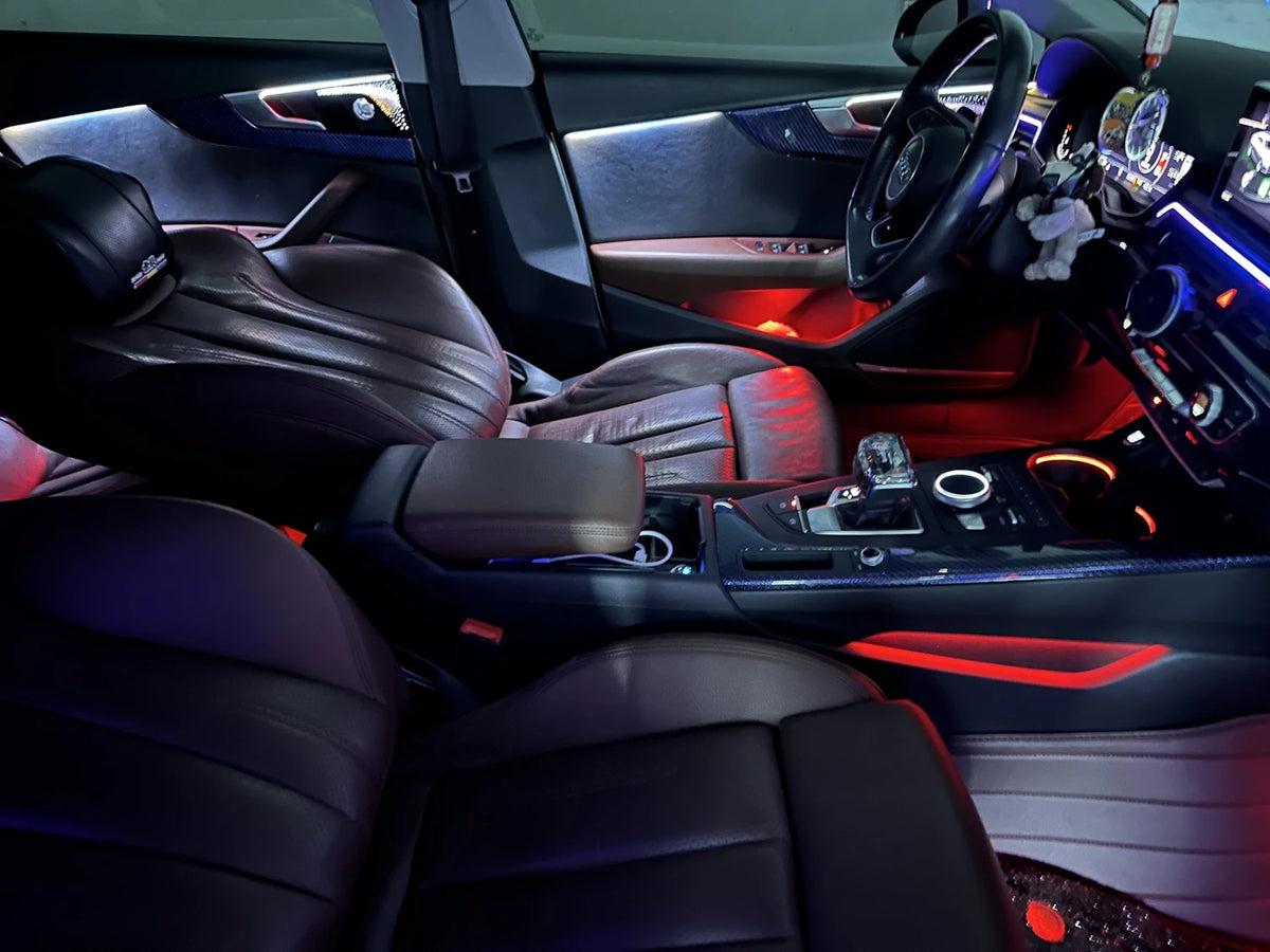 For Audi A4 A5 B9 2017-2024 Dynamic Colors Ambient Interior