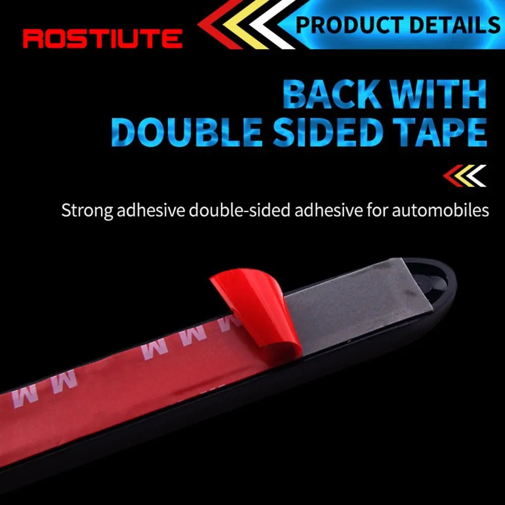 2PCS In Drl Daytime Running Strip Arrow Sequential Turn