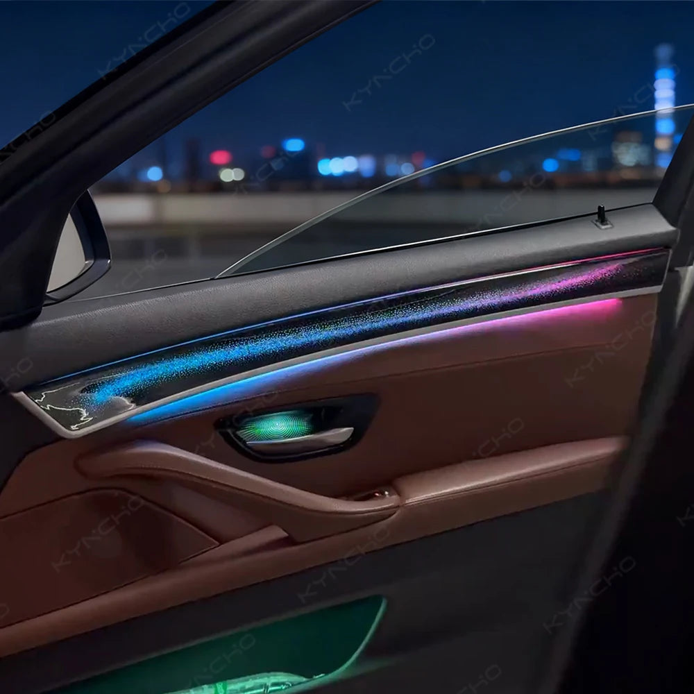 For BMW 5 Series F10 Dream‑color Colors Ambient Kit RGB