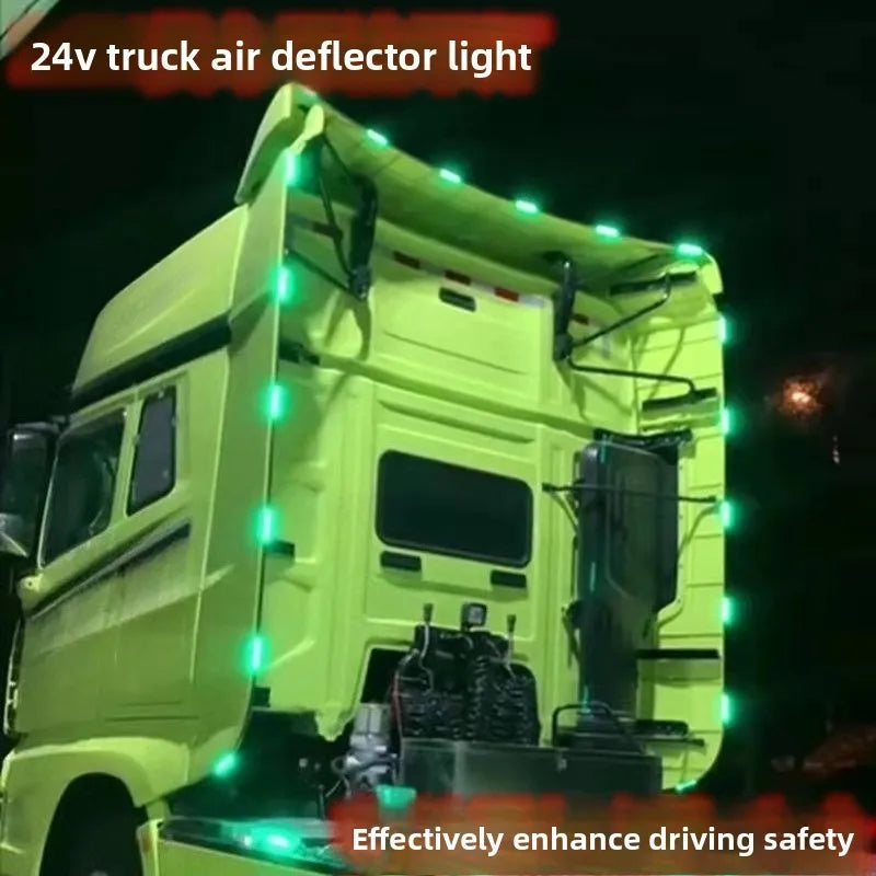 12V 24V Side Marker Conical Outer Dome Clearance Signal