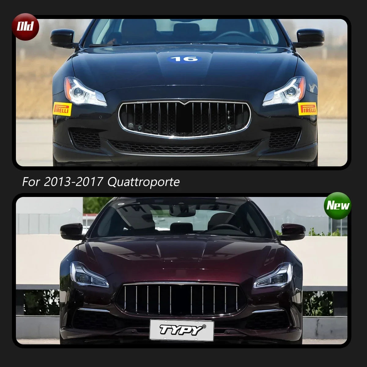 For Maserati Quattroporte LED Headlights 2013-2017 Upgrade