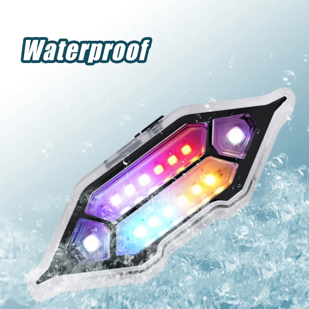 For Universal Motobycles Solar Warning RGB Color